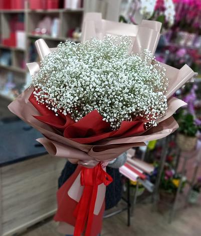 Букет цветов из: Гипсофила в Спутник
