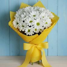 Букет цветов из:  Хризантемы #REPLACE_PRED# Спутник