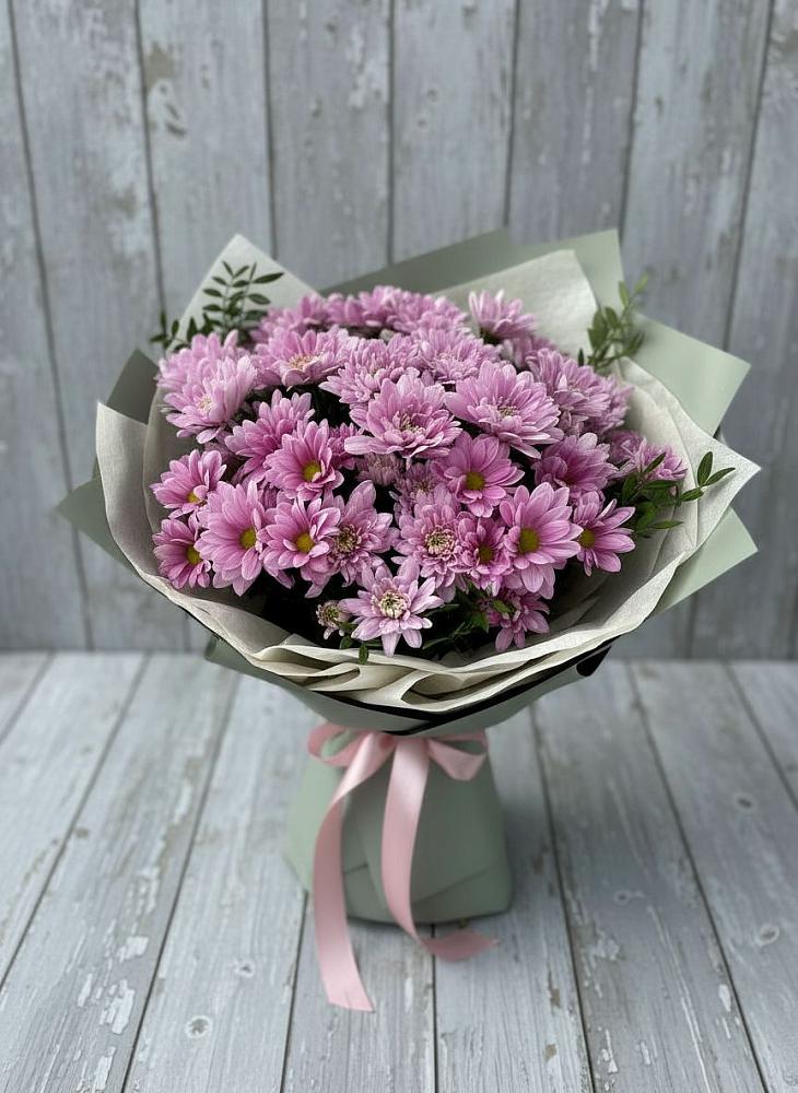 Букет цветов из: Хризантемы в Спутник