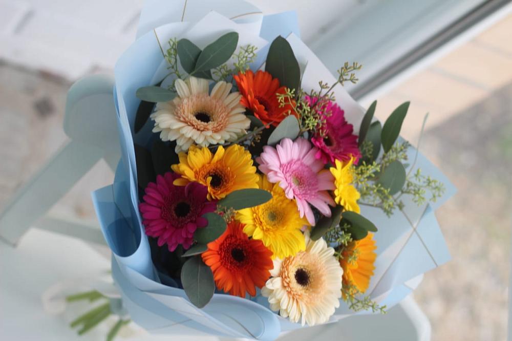 Букет цветов из: Герберы в Спутник