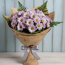 Букет цветов из:  Хризантемы в Спутник