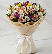 Букет цветов из:  Альстромерии #REPLACE_PRED# Спутник