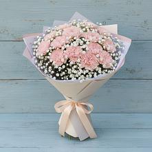 Букет цветов из:  Гвоздики в Спутник