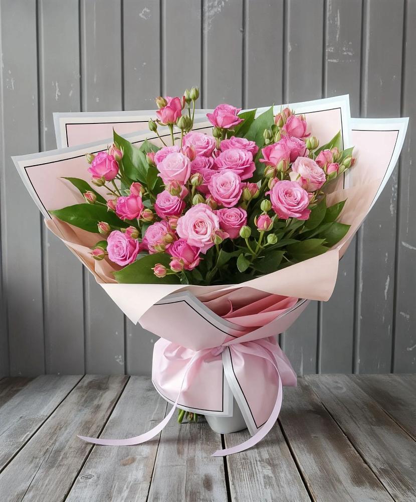 Букет Розовый кустик в Спутник