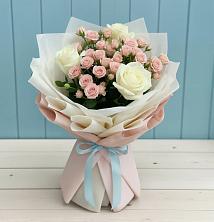 Букет цветов из:  Розы в Спутник