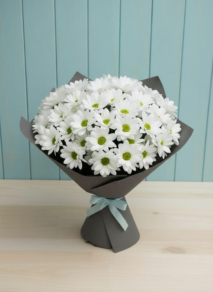 Букет цветов из: Хризантемы в Спутник