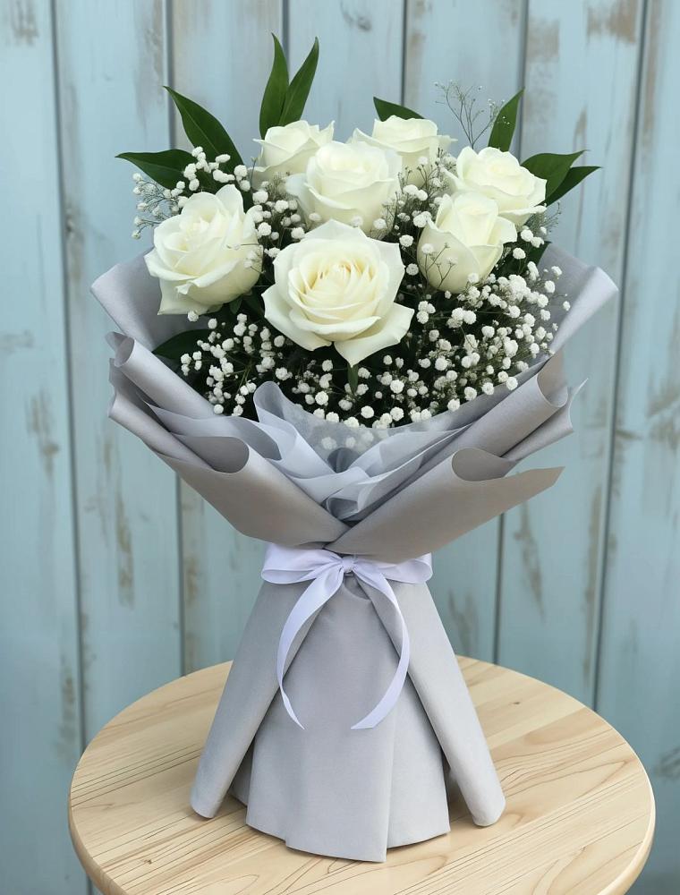 Букет цветов из: Розы в Спутник