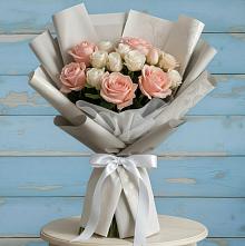 Букет цветов из:  Розы в Спутник