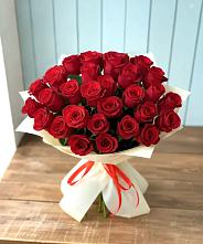 Букет 29 Красных роз в Спутник