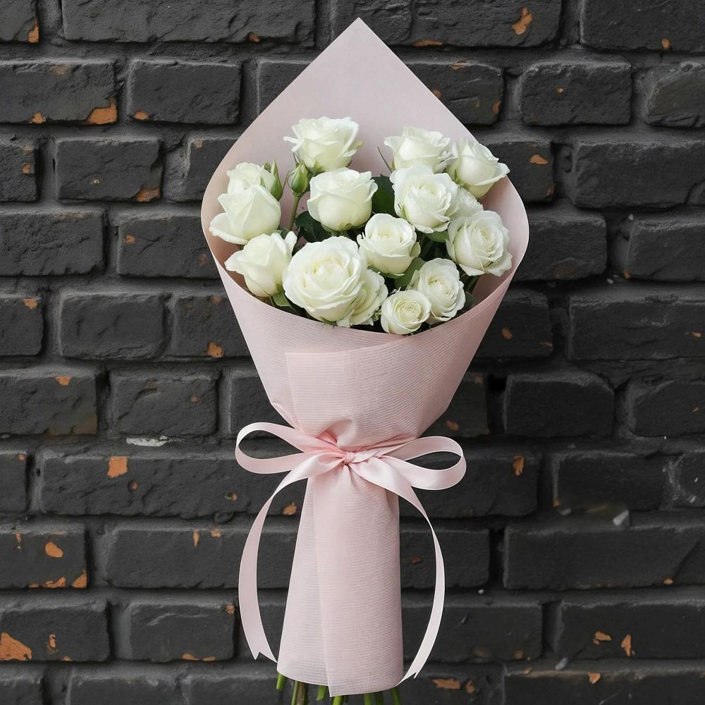 Букет цветов из: Розы в Спутник