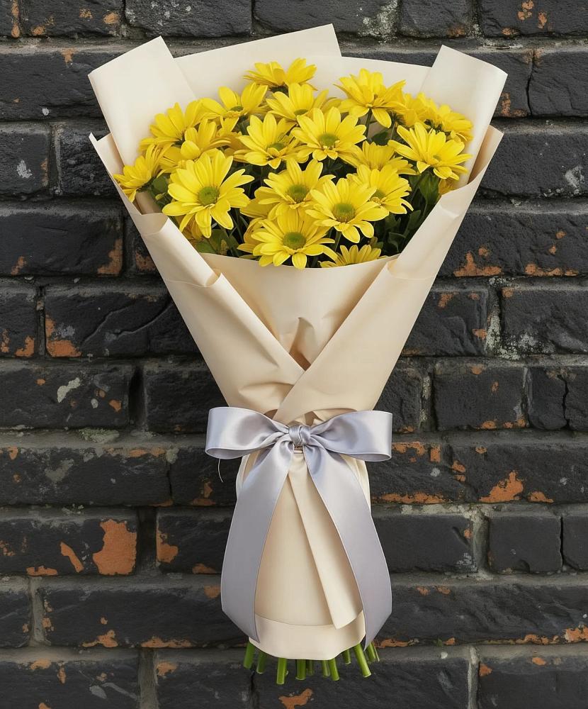 Букет цветов из: Хризантемы в Спутник