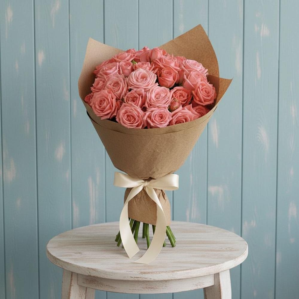 Букет цветов из: Розы в Спутник