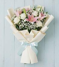 Букет цветов из:  Лилии в Спутник