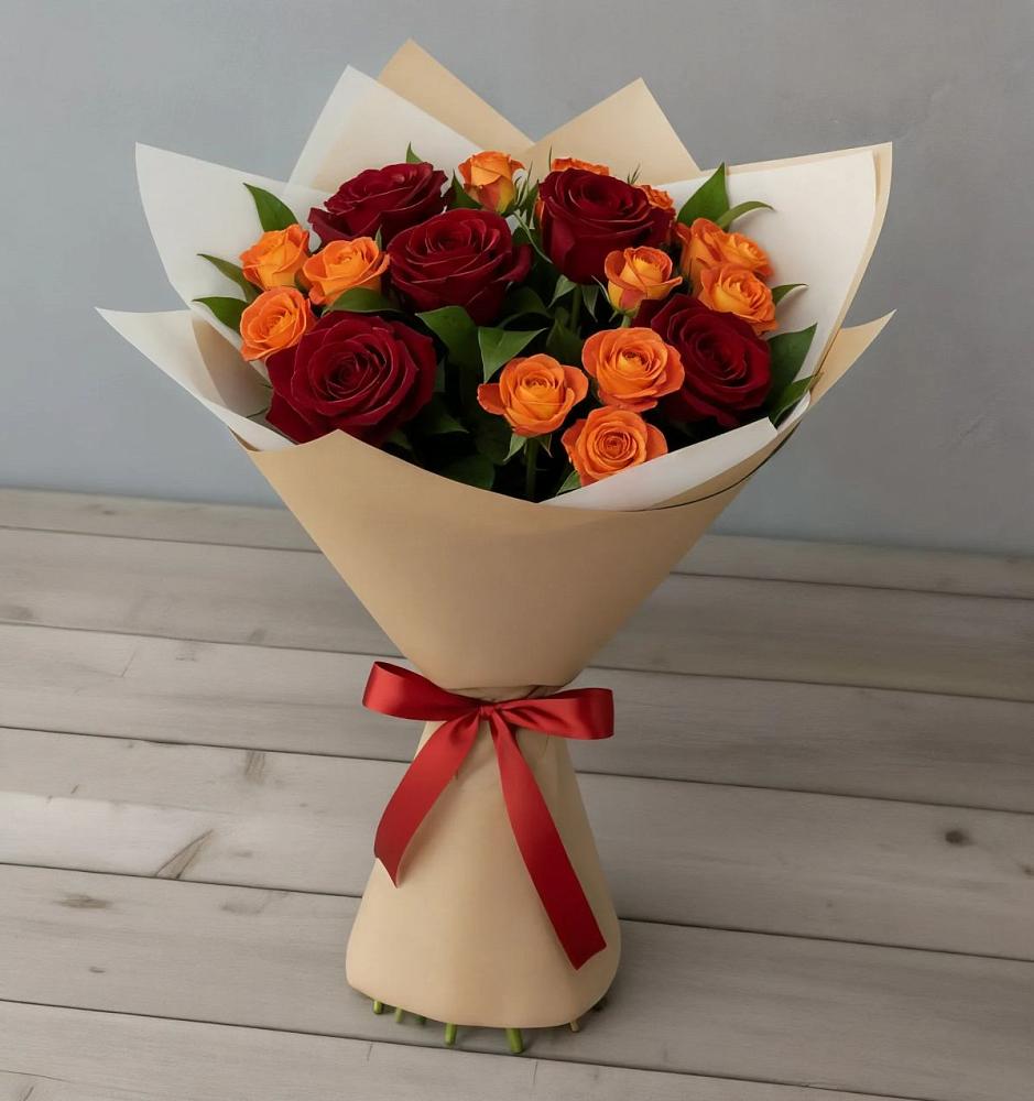 Букет Любовь и восторг в Спутник